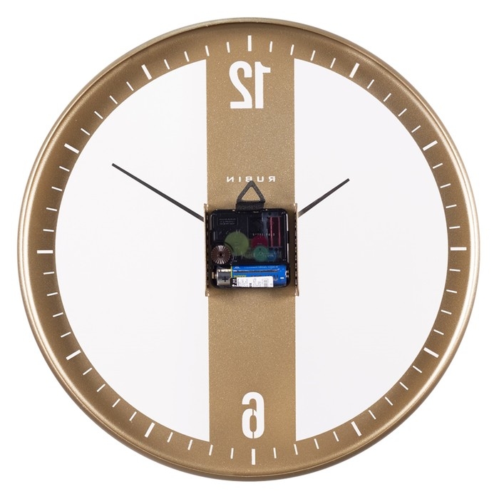 Часы настенные, интерьерные "Классика", бесшумные, d-32 см,АА