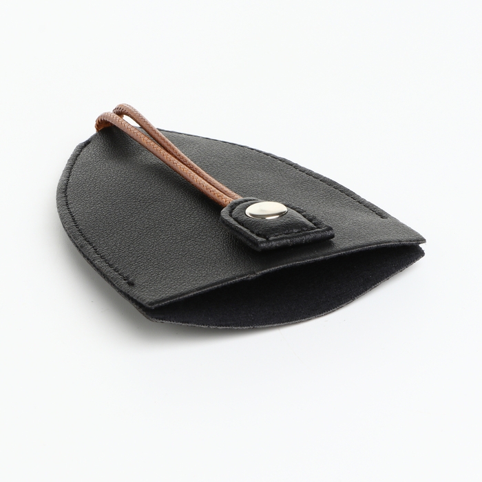 Ключница, длина 11,5 см, кольцо, цвет чёрный