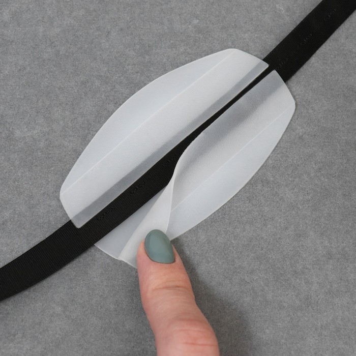 Подкладки под бретели, 9,2 &times; 5 см, цвет прозрачный