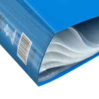 Папка А4, 100 прозрачных файлов, 400 мкм, МИКС