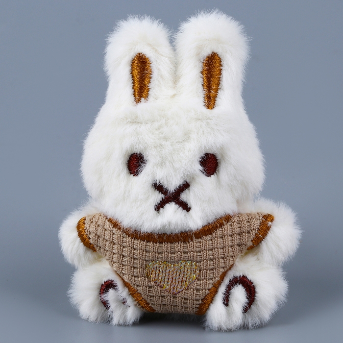 Мягкий магнит &laquo;Зайка&raquo;, 8 см, цвет МИКС