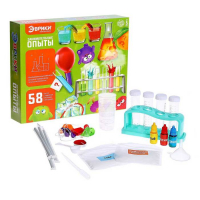 Набор для опытов &laquo;Занимательные опыты&raquo;, 58 опытов, 25 предметов