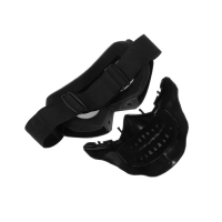 Очки-маска для езды на мототехнике, разборные, визор хром, цвет черный Очки-маска для езды на мототехнике, разборные, визор хром, цвет черный