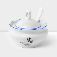 Сервиз фарфоровый столовый &laquo;Гуси&raquo;, 48 предметов