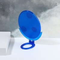 Зеркало настольное - подвесное, зеркальная поверхность 12,5 &times; 16,5 см, цвет МИКС