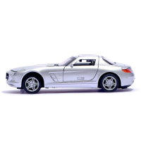 Машина металлическая &laquo;Премиум&raquo;, инерционная, свет и звук, масштаб 1:30