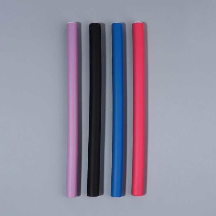 Бигуди &laquo;Бумеранг&raquo;, d = 1,5 см, 24 см, 6 шт, цвет МИКС