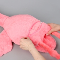 Мягкая игрушка &laquo;Фламинго&raquo; с пледом, 95 см, цвет розовый