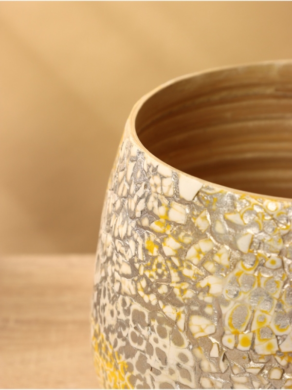 Ваза 20х20х15 см, бамбук Ваза 20х20х15 см, бамбук