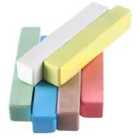 Мелки цветные школьные 6 шт. &laquo;Смешарики&raquo;, прямоугольные