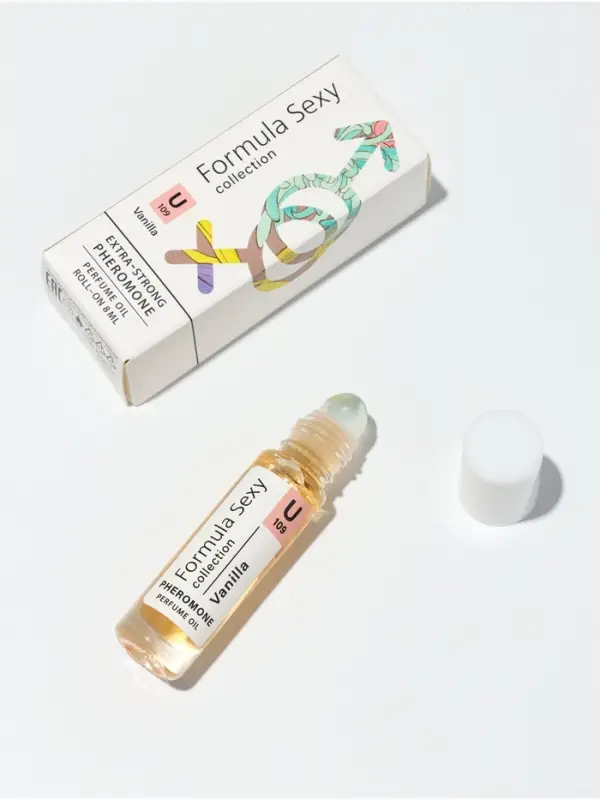 Парфюмерное масло женское с феромонами Formula Sexy Collection Vanilla U109, 8 мл