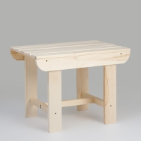 Лавка наличник, из липы, "Добропаровъ", 60×40×43,5см Лавка наличник, из липы, "Добропаровъ", 60×40×43,5см