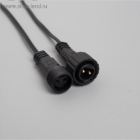 Гирлянда «Клип-лайт» 5 нитей по 20 м, IP44, УМС, тёмная нить, 665 LED, свечение зелёное, 24 В Гирлянда «Клип-лайт» 5 нитей по 20 м, IP44, УМС, тёмная нить, 665 LED, свечение зелёное, 24 В