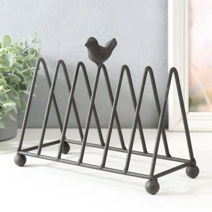 Фигурка-подставка для книг &laquo;Птичка&raquo;, чугун, 24&times;11&times;18 см