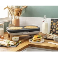 Электрическая блинница Crepier Gourmet PY900D12 с насадками