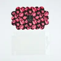 Коробка для кондитерских изделий с пластиковой крышкой &laquo;8 Марта&raquo;, 10.5 х 21 х 3 см