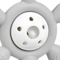 Набор силиконовых прорезывателей для зубов &laquo;Банан, погремушка&raquo;, 2 шт., Крошка Я