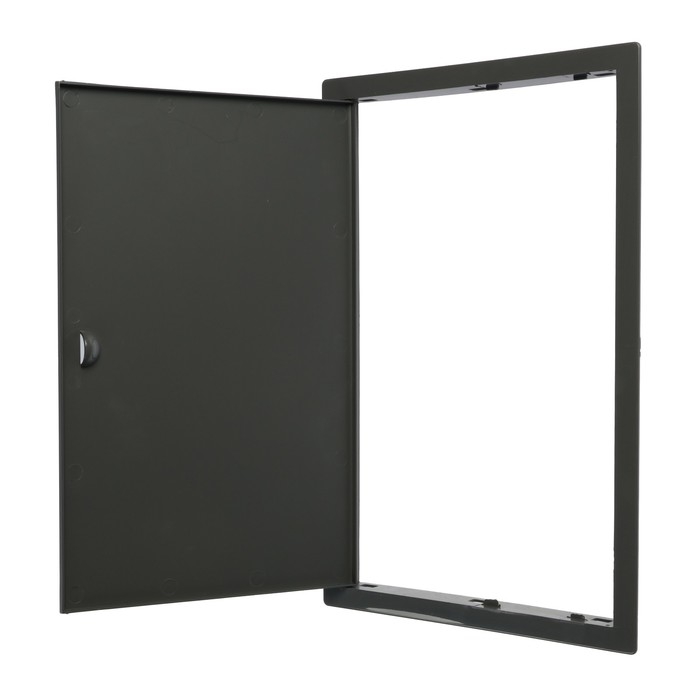 Люк ревизионный Люк ревизионный "ВИЕНТО" ДР2540, 250 х 400 мм, с ручкой, пластик, серый