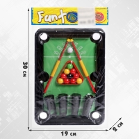 Настольная игра &laquo;Мини бильярд&raquo;, цвета МИКС