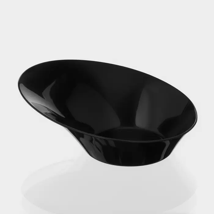 Форма пластиковая одноразовая для фуршета &laquo;Содо&raquo;, 50 мл, 9,5 см, чёрная