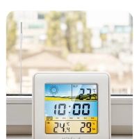 Метеостанция домашняя погодная станция часы КТ-3709