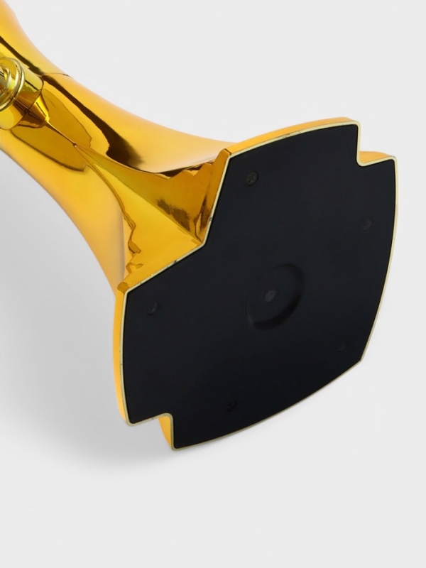 Башня пивная &laquo;Шар&raquo;, 3 л, ёмкость для льда, подсветка, пластик, золотистый