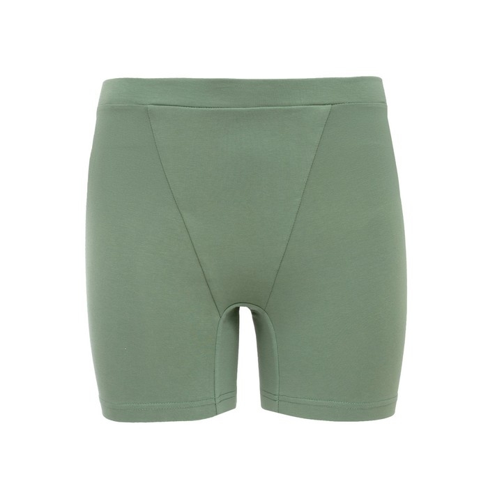 Шорты женские MINAKU: Basic line, цвет оливковый, размер 46 Шорты женские MINAKU: Basic line, цвет оливковый, размер 46