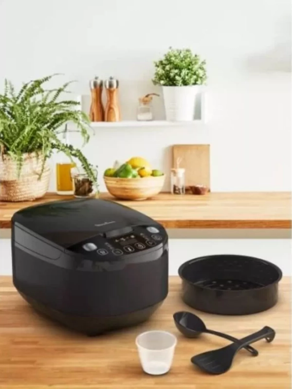 Мультиварка Simply Cook Plus MK622832 с 12 режимами, черная