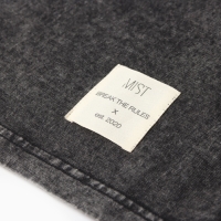 Футболка мужская MIST из вареного хлопка, цв. черный, р-р L