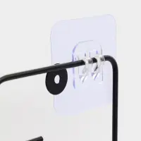 Полка для ванной угловая 4-х ярусная, 20.5&times;20.5&times;72 см, чёрная