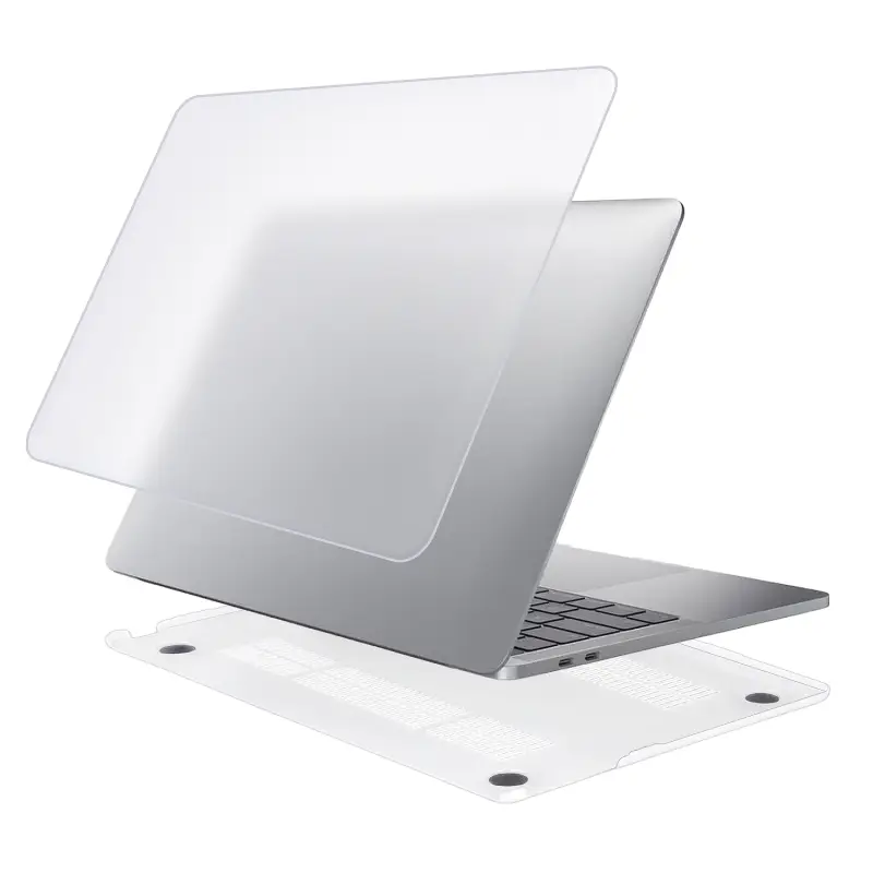 Чехол Mbook Air 13 (2025/2024/2022) матовый прозрачный (A2681 M2/A3113 M3/A3240 M4) (54шт/кор)