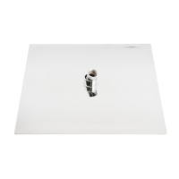 Лейка стационарная ZEIN Z32, квадратная, 30 х 30 см, 1 режим, полированная нержавеющая сталь