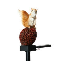 Садовый светильник на солнечной батарее &laquo;Бельчонок&raquo;, 41 см, 1 LED, свечение тёплое белое