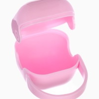 Контейнер для сосок и пустышек &laquo;Счастье здесь&raquo;, цвет розовый, Mum&Baby