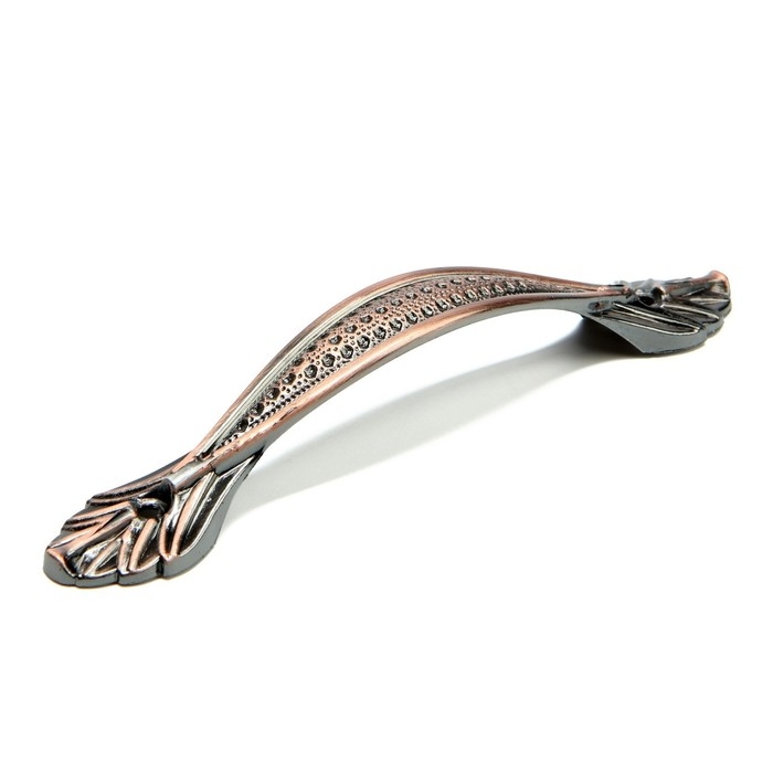 Ручка-скоба ТУНДРА PC176, м/о 96 мм, цвет медь, 4 шт