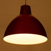 Светильник Richard 1х40Вт Е27 пр-1м красный 32,5х32,5х27см