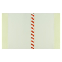 Набор обложек ПЭ 5 штук, 255 x 430 мм, 200 мкм, для учебников, универсальная, с закладкой, МИКС