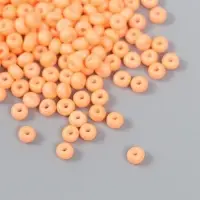 Бисер стекло 6/0 "Розовая креветка" 15 гр