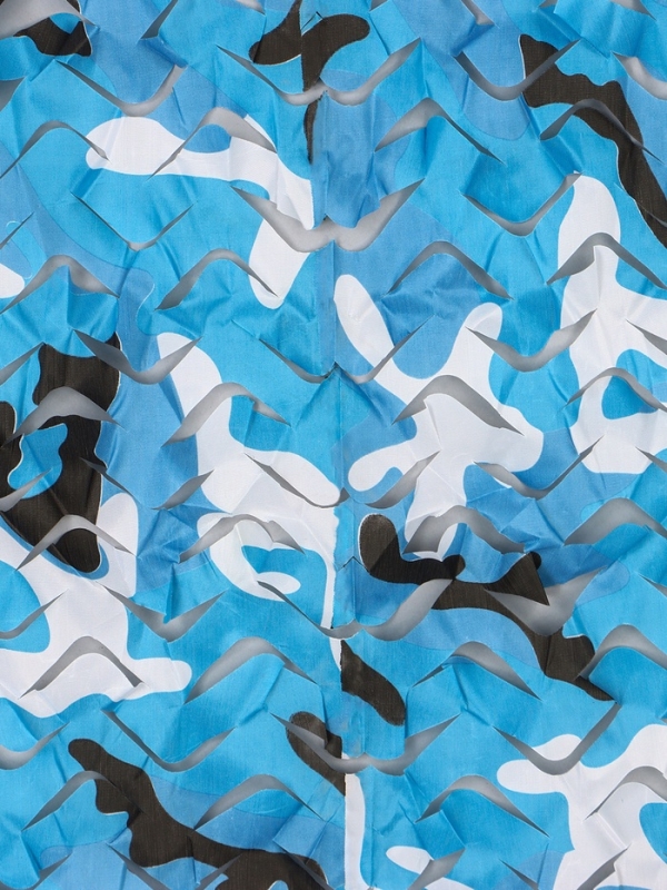 Маскировочная сеть 3 х 4 м одинарная, синий