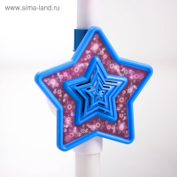 Микрофон музыкальный на стойке «Холодное сердце», звук, свет Микрофон музыкальный на стойке «Холодное сердце», звук, свет