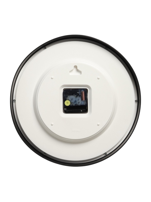 Часы настенные, интерьерные "Рубин", 30 см, черные