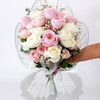 Декор флористический для букетов, "Крылья бабочки", серебро, 50х56 см Декор флористический для букетов, "Крылья бабочки", серебро, 50х56 см