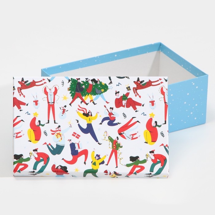 Набор подарочных коробок 5 в 1 &laquo;Волшебных моментов&raquo;, 32,5 х 20 х 12,5 - 22 х 14 х 8,5 см, Новый год