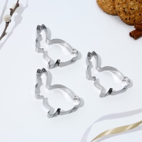 Набор форм для вырезания печенья &laquo;Кролики&raquo; на пасху, 5.8 х 7 х 1.3 см.