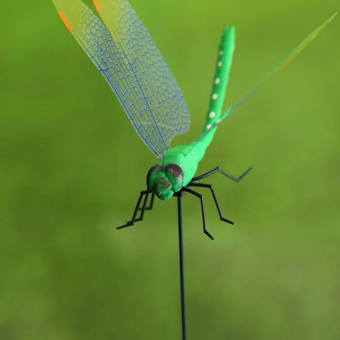 Штекер садовый &laquo;Стрекоза Сенди&raquo;, 14&times;9 см, h=45 см, МИКС