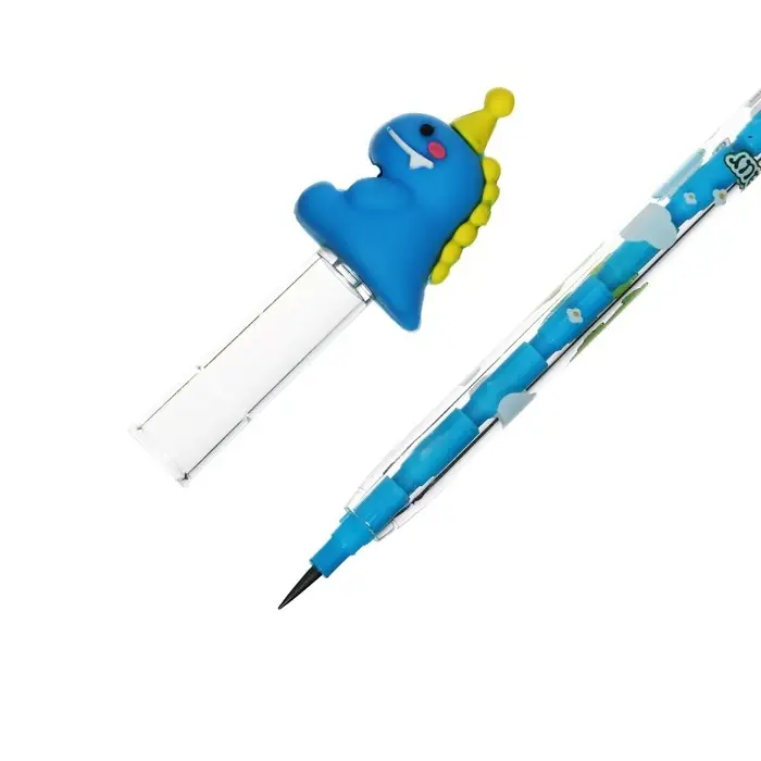 Карандаш - прикол секционный Calligrata &laquo;Динозавр&raquo;, МИКС