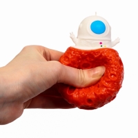 Антистресс сквиш мялка &laquo;Космонавт&raquo;, цвета МИКС, в шоубоксе