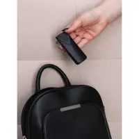 Щётка для одежды складная, 0.6&times;3.5&times;9.5 см, чёрная