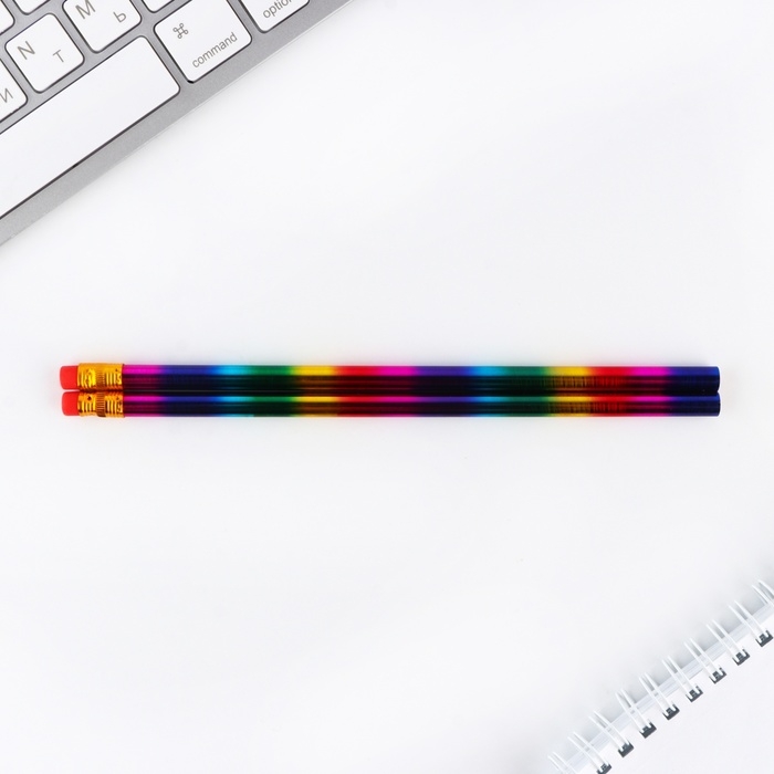 Набор: блокнот А6, карандаши (2 шт.) и восковые мелки (4 шт.) &laquo;С 8 марта&raquo;