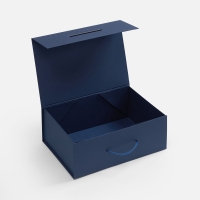 Коробка складная New Case Fold, темно-синяя